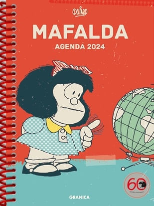 MAFALDA 2024 ANILLADA COLUMNA ROJA