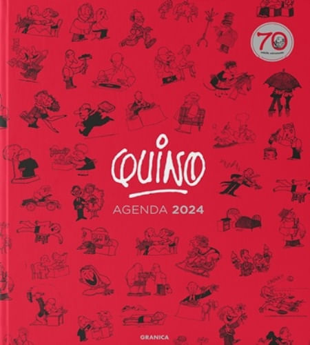 QUINO 2024 ENCUADERNADA ROJA