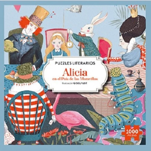 PUZZLES LITERARIOS - ALICIA EN EL PAIS DE LAS MARAVILLAS