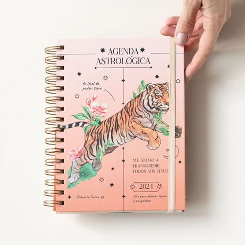 AGENDA ASTROLOGICA ANILLADA - TIGRE 2024