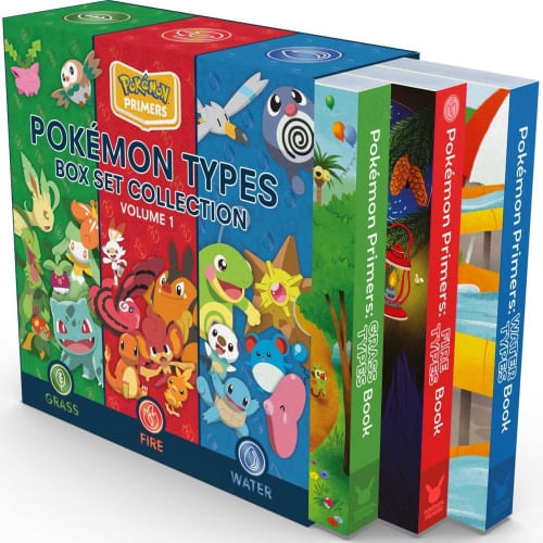 POKEMON PRIMERS TYPES: BOX SET COLLECTION VOLUME 1