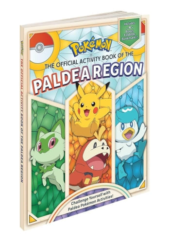 POKEMON THE OFFICIAL ACTIVITY BOOK OF THE PALDEA REGION