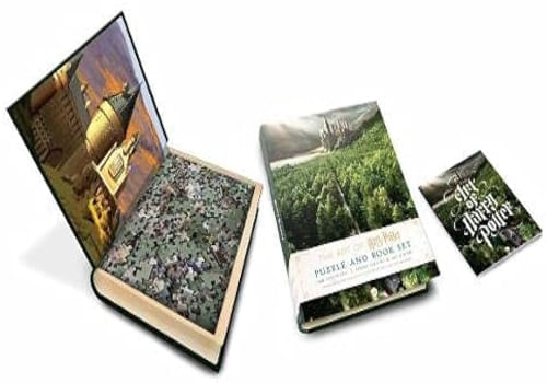 THE ART OF HARRY POTTER PUZZLE AND BOOK SET