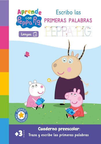 APRENDO CON PEPPA. ESCRIBO LAS PRIMERAS PALABRAS