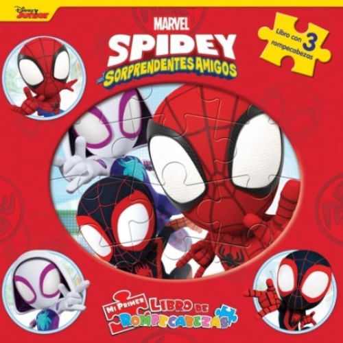 MI PRIMER LIBRO DE ROMPECABEZAS - SPIDEY SORPRENDENTES AMIGOS