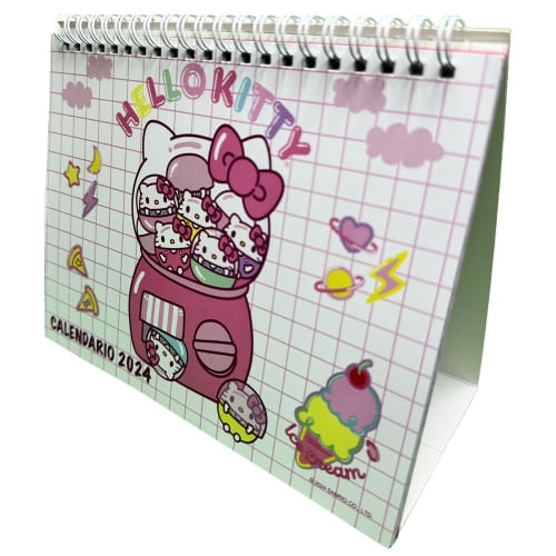 SANRIO CALENDARIO DE ESCRITORIO 2024 KAWAIITOKYO HELLO KITTY - MULTICOLOR