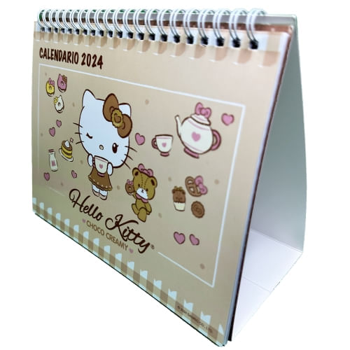SANRIO CALENDARIO DE ESCRITORIO 2024 CHOCOCREAMY HELLO KITTY - MULTICOLOR
