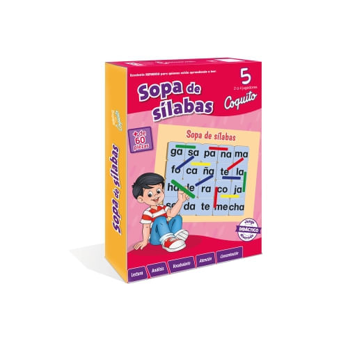 SOPA DE SILABAS