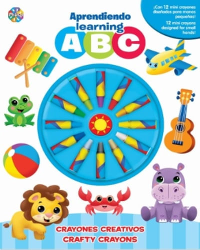 CRAYONES CREATIVOS BILINGUE - LEARNING ABC