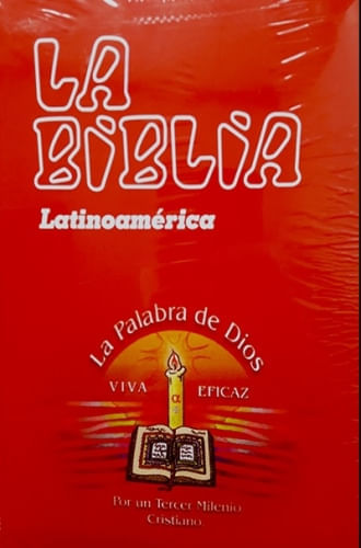 BIBLIA LATINOAMERICANA . ROJA EDICION .ESPECIAL