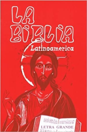 BIBLIA LATINOAMERICANA . LETRA GRANDE RUSTICA