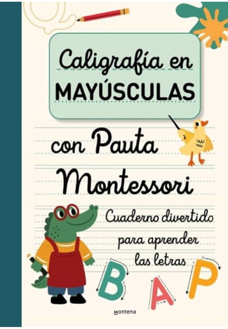 APRENDER A ESCRIBIR LETRAS Y NÚMEROS CON PAUTA MONTESSORI