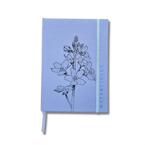 CUADERNO WATERVIOLET AZUL - A5 TAPA DURA