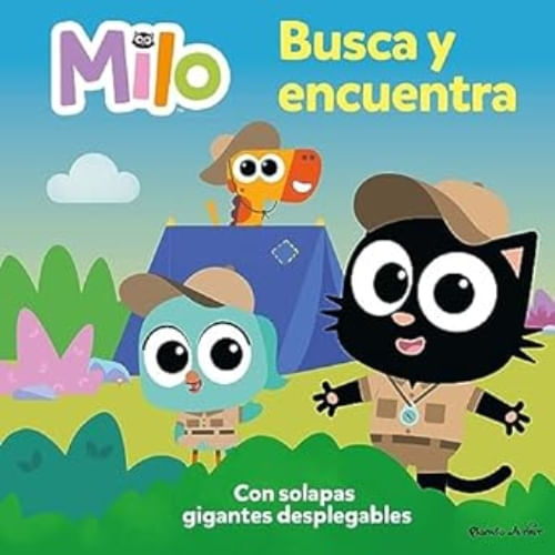 MILO - BUSCA Y ENCUENTRA - CON SOLAPAS GIGANTES DESPLEGABLES