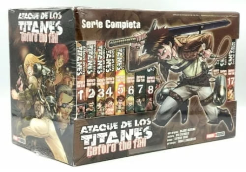 ATTACK ON TITAN - BEFORE THE FALL - BOXSET N.1
