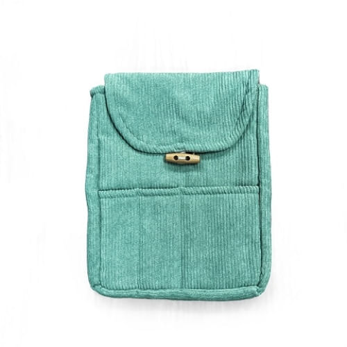 FUNDA PARA LIBROS CORDUROY - ESMERALDA