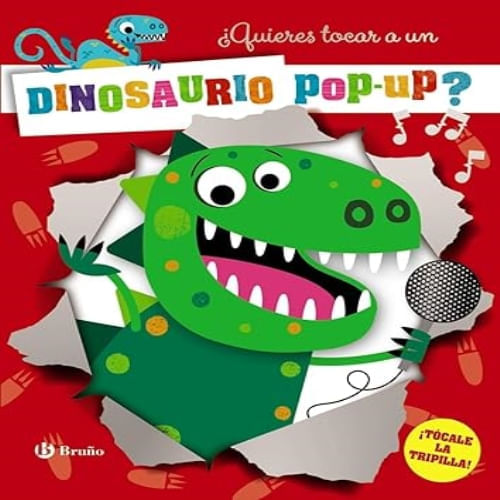 QUIERES TOCAR A UN DINOSAURIO POP-UP?