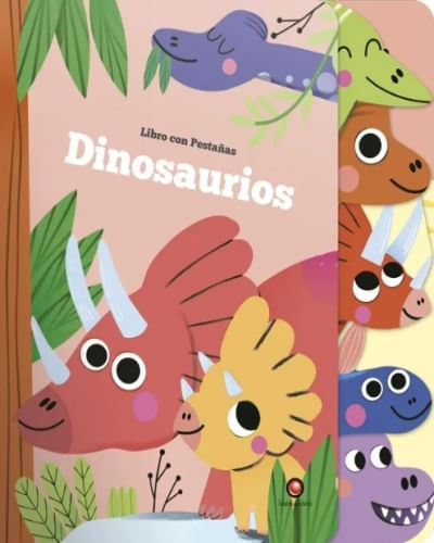 LIBRO CON PESTAÑAS - DINOSAURIOS