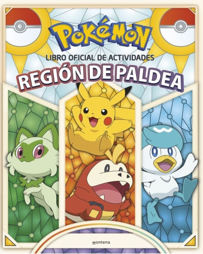 POKEMON LIBRO DE ACTIVIDADES - REGION DE PALDEA