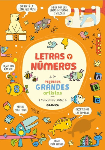 LETRAS Y NUMEROS DELOS PEQUEÑOS GRANDES ARTISTAS