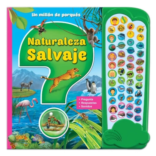 UN MILLÓN DE PORQUÉS - 48 BOTONES - NATURALEZA SALVAJE