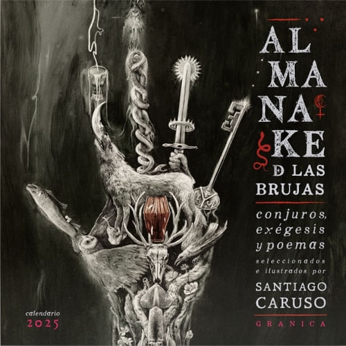 ALMANAKE DE BRUJAS 2025, CALENDARIO DE PARED