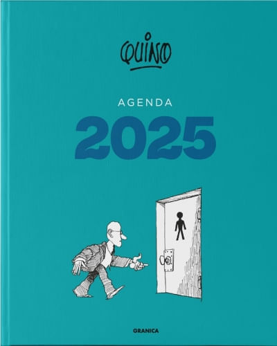 QUINO 2025 ENCUADERNADA TURQUESA