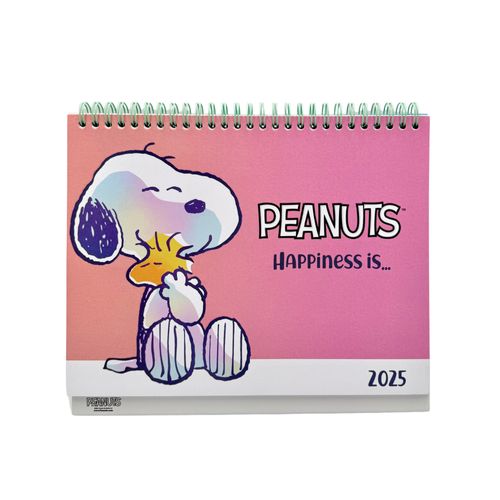 CALENDARIO 2025 ESCRITORIO SNOOPY