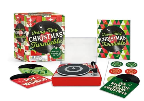 TEENY-TINY CHRISTMAS TURNTABLE
