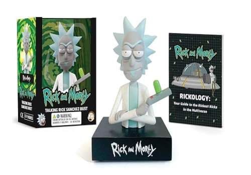 RICK AND MORTY TALKING RICK SANCHEZ BUST