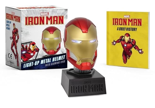 MARVEL: IRON MAN LIGHT-UP METAL HELMET