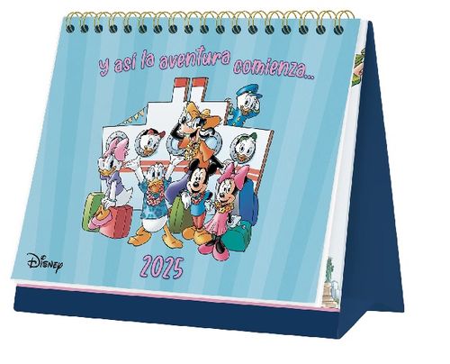 CALENDARIO 2025 ESCRITORIO DISNEY