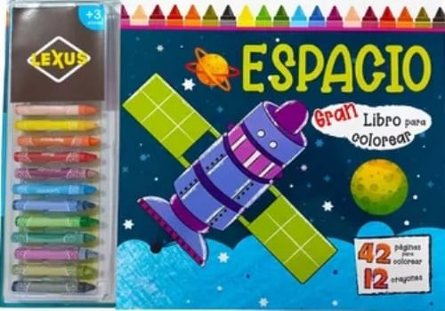 GRAN LIBRO PARA COLOREAR - ESPACIO
