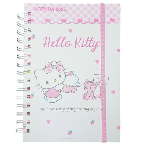 AGENDA 2025 TAMAÑO A5 CUTEST STYLE HELLO KITTY