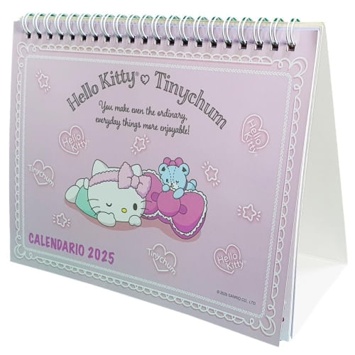 CALENDARIO DE ESCRITORIO 2025 DAYS HELLO KITTY