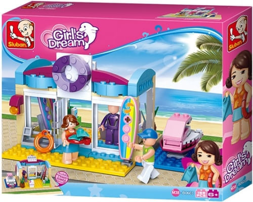Tienda de artículos de playa 180 pzas