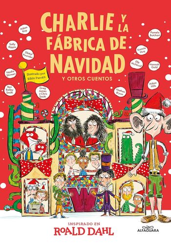 Portada de CHARLIE Y LA FABRICA DE NAVIDAD Y OTROS CUENTOS (COLECCION ALFAGUARA CLASICOS)