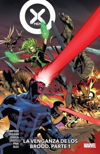 X-MEN/CAPTAIN MARVEL: REVENGE OF THE BROOD VOL.01