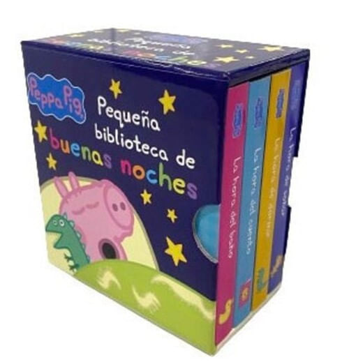 PEQUEÑA BIBLIOTECA DE BUENAS NOCHES (PEPPA PIG. LIBRO JUGUETE)