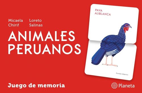 ANIMALES PERUANOS - JUEGO DE MEMORIA