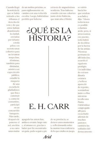 ¿QUÉ ES LA HISTORIA?