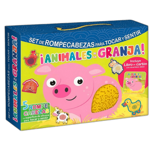 SET ANIMALES DE LA GRANJA (SET ROMPECABEZAS)