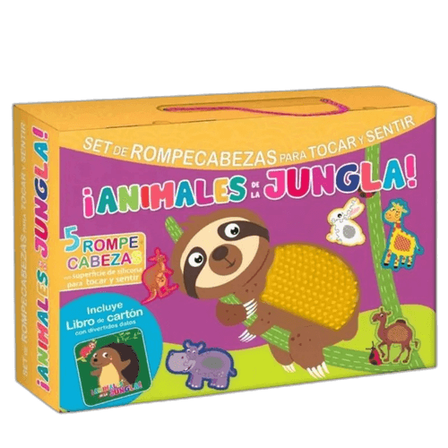 SET ANIMALES DE LA JUNGLA (SET ROMPECABEZAS)