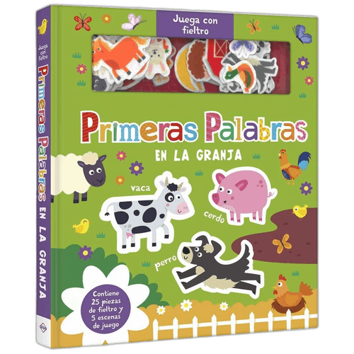 JUEGA CON FIELTRO - PRIMERAS PALABRAS EN LA GRANJA