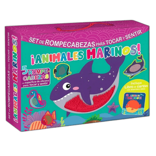 SET ANIMALES MARINOS (SET ROMPECABEZAS)