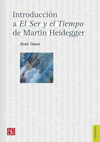 INTRODUCCION A "EL SER Y EL TIEMPO" DE MARTIN HEIDEGGER