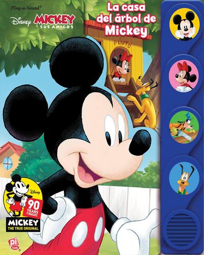 4 BOTONES Y SONIDOS MICKEY 90 ANIVERSARIO