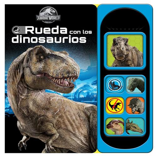 7 BOTONES - JURASIC WORLD - DINOSAURIOS