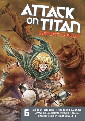 ATAQUE  DE  LOS TITANES   BEFORE THE FALL  N°6