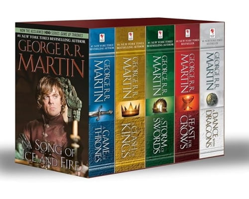 A GAME OF THRONES BOX SET